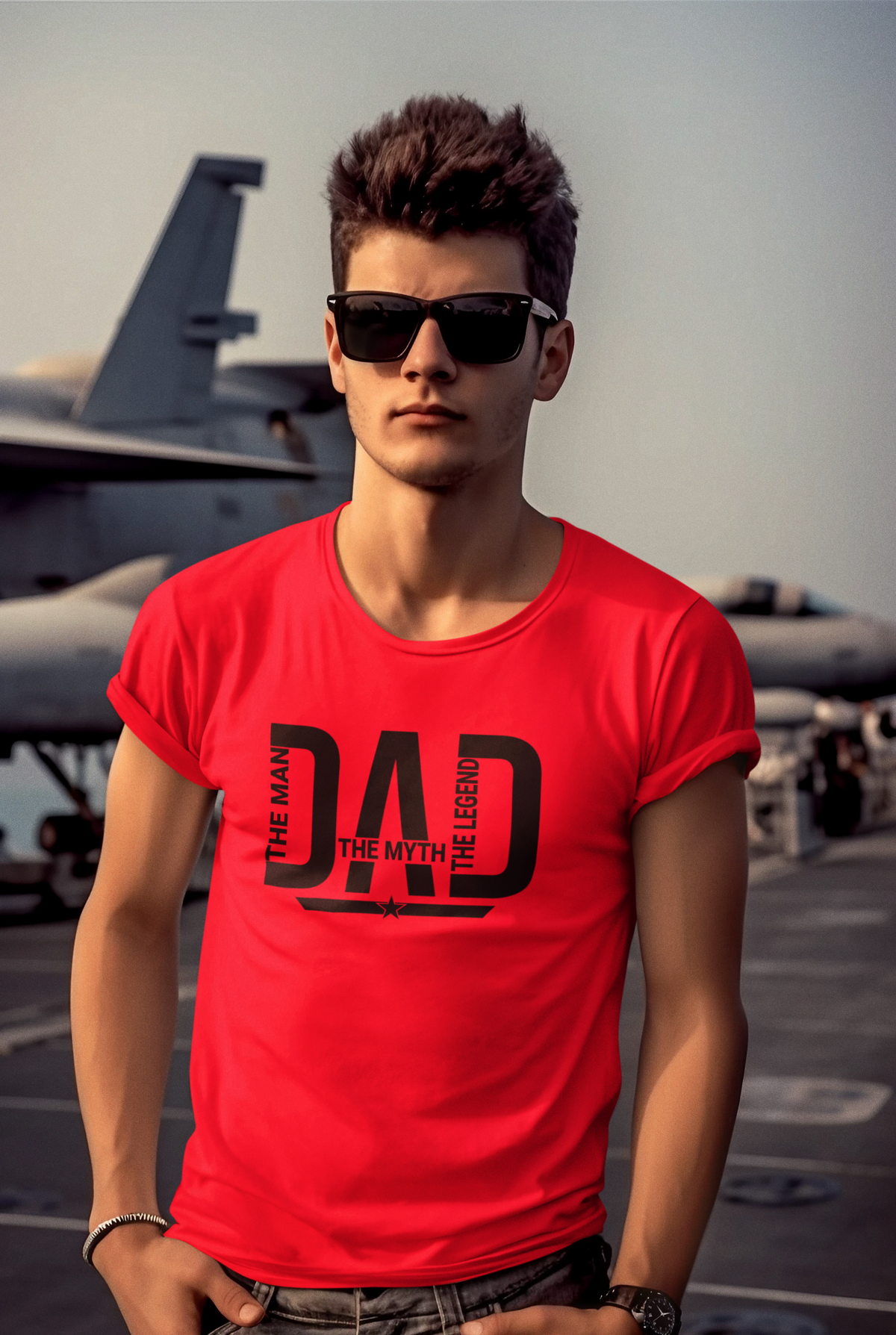 Top Dad T-Shirt by Luxe Sensational