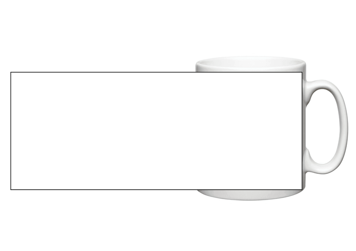15oz Personalised Mugs - Matte Black Colour Changing Design by Luxe Sensational