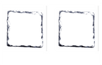 2x Slate coaster by Luxe Sensational