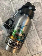 Aluminium Water Bottle 500ml Silver by Luxe Sensational