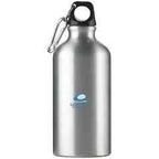 Aluminium Water Bottle 600ml Silver by Luxe Sensational