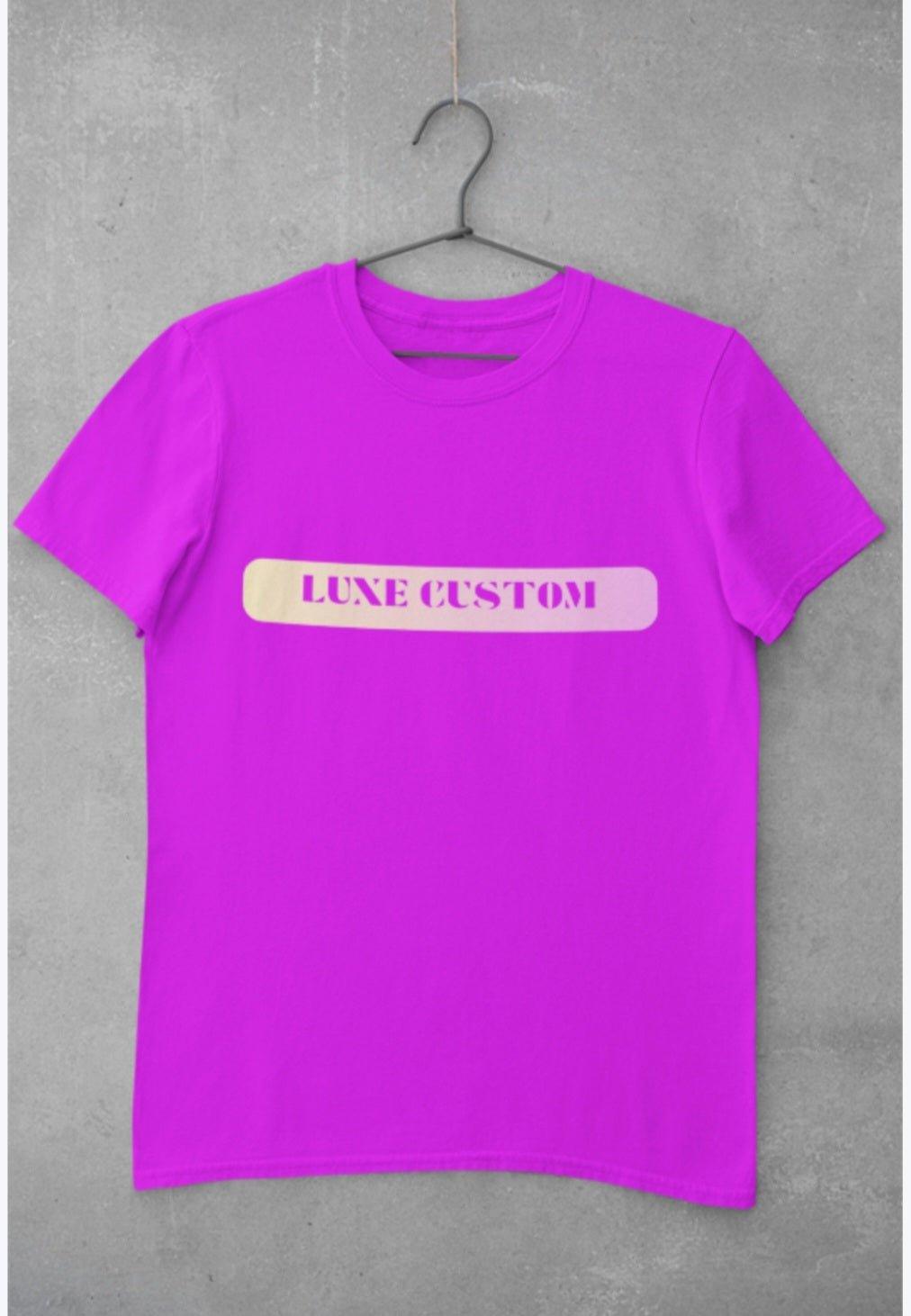 CC To Tone T-Shirt - Luxe Custom Designer