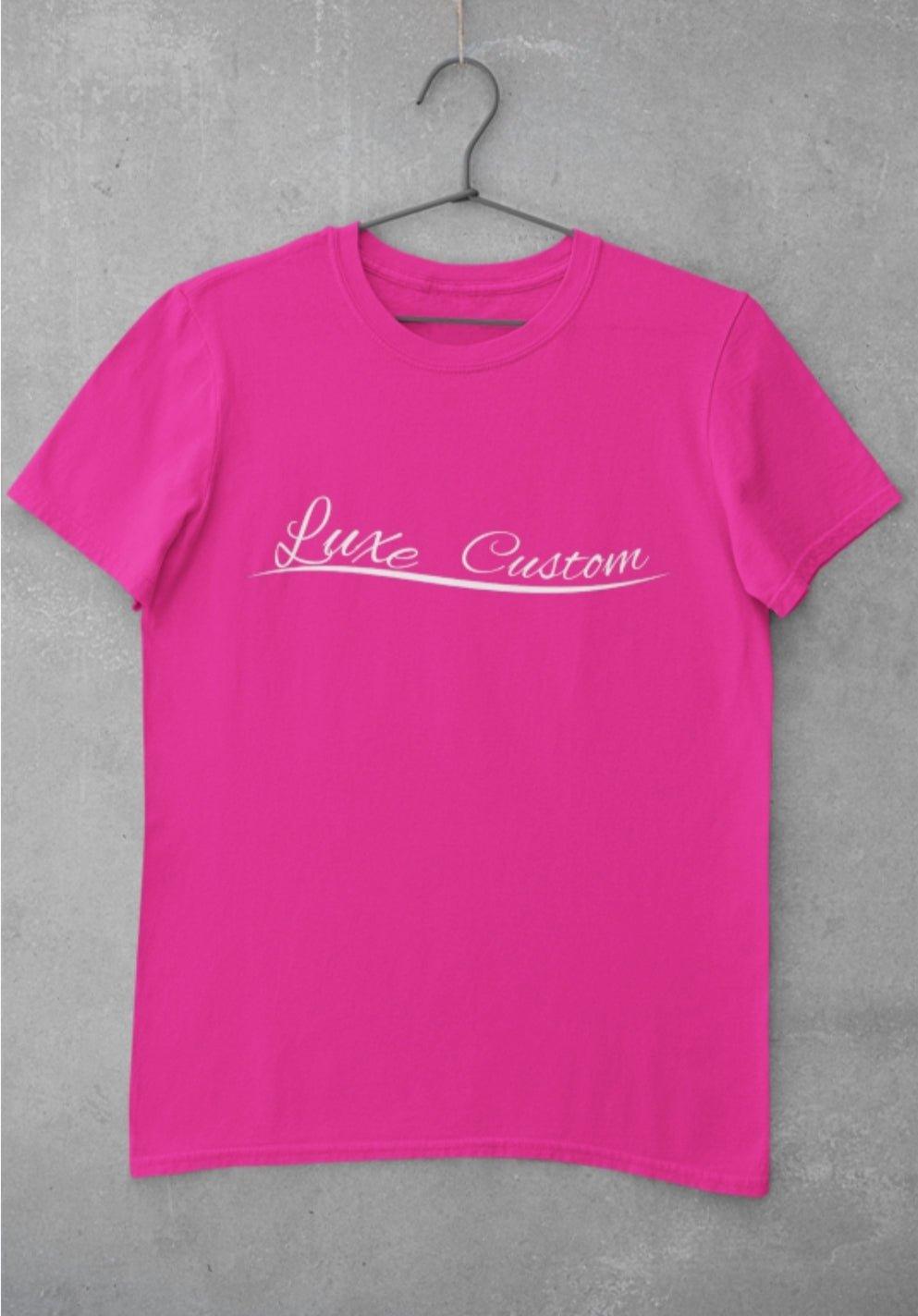 Cross Chest Luxe T-Shirt - Luxe Custom Designer