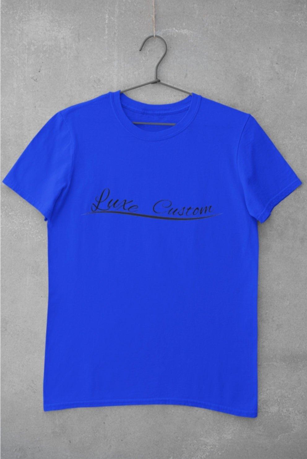 Cross Chest Luxe T-Shirt - Luxe Custom Designer