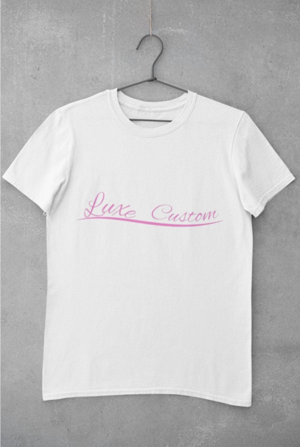 Cross Chest Luxe T-Shirt - Luxe Custom Designer