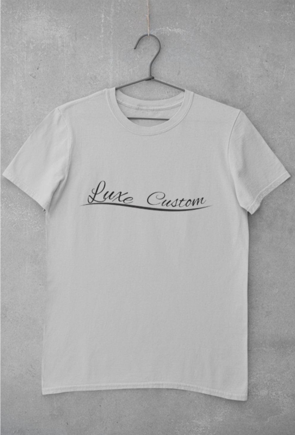 Cross Chest Luxe T-Shirt - Luxe Custom Designer