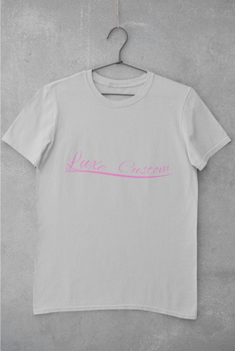 Cross Chest Luxe T-Shirt - Luxe Custom Designer