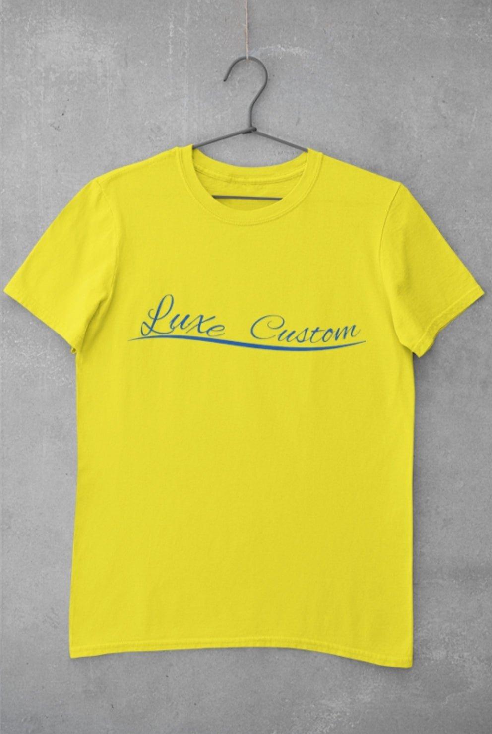Cross Chest Luxe T-Shirt - Luxe Custom Designer