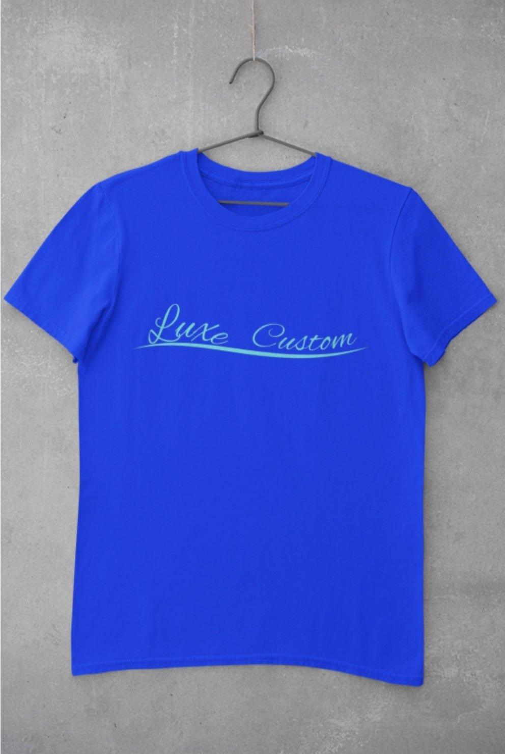 Cross Chest Luxe T-Shirt - Luxe Sensational
