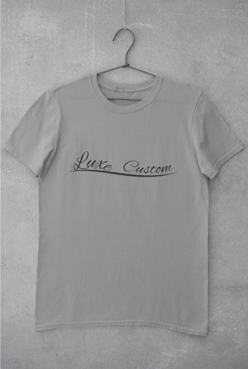 Cross Chest Luxe T-Shirt - Luxe Custom Designer