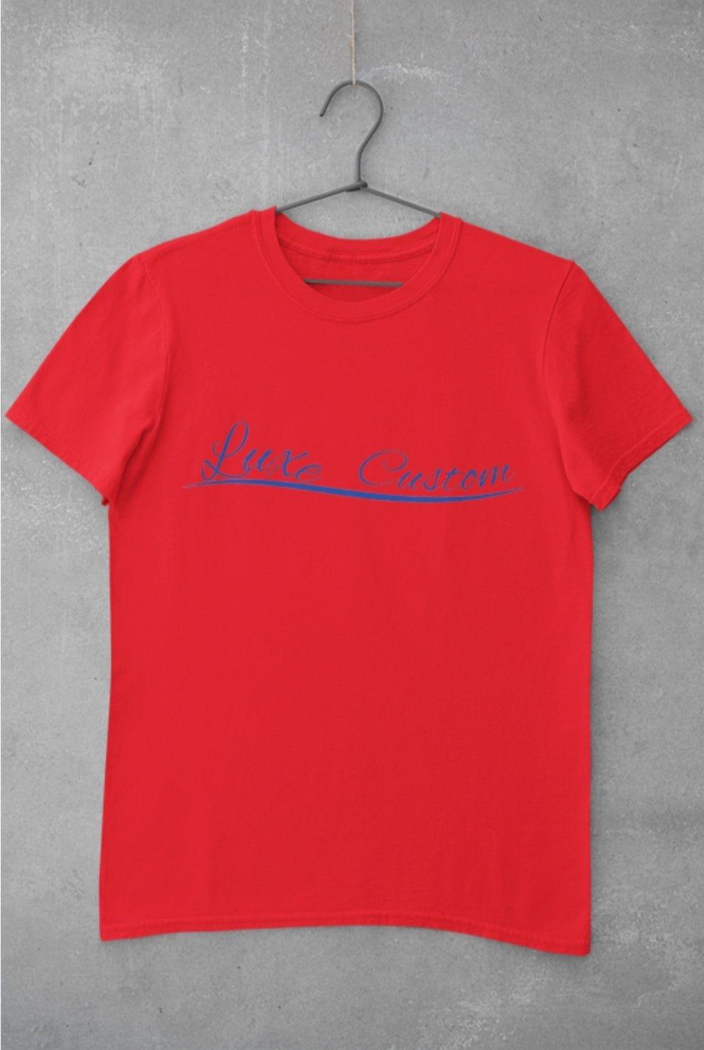 Cross Chest Luxe T-Shirt - Luxe Custom Designer