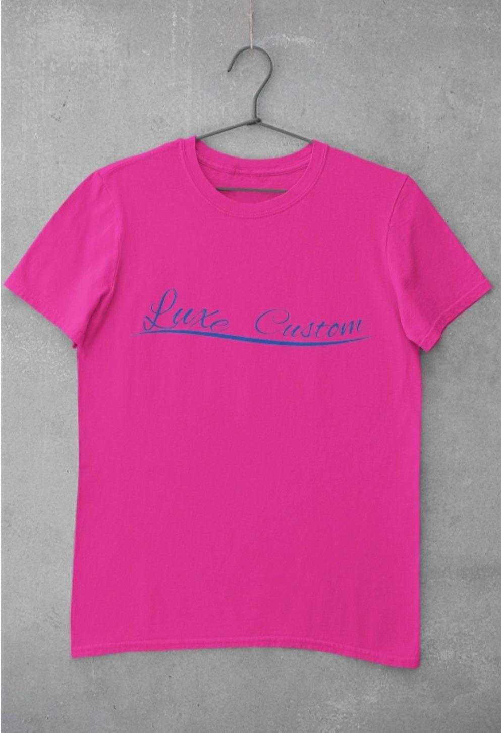 Cross Chest Luxe T-Shirt - Luxe Custom Designer