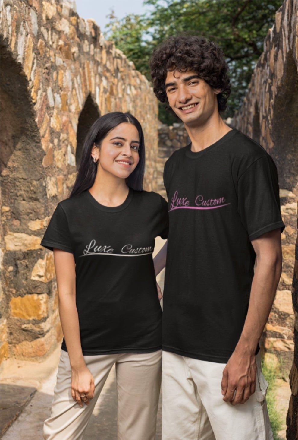 Cross Chest Luxe T-Shirt - Luxe Custom Designer