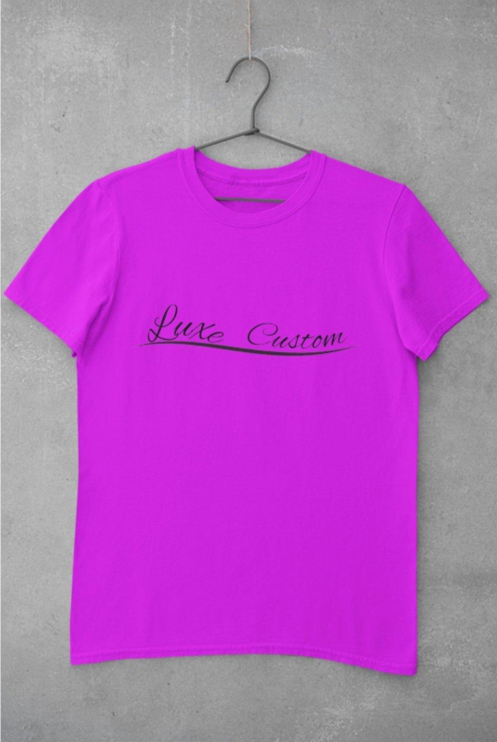 Cross Chest Luxe T-Shirt - Luxe Custom Designer