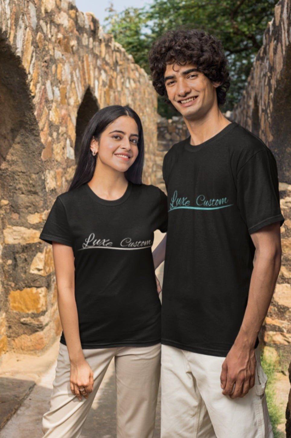 Cross Chest Luxe T-Shirt - Luxe Sensational