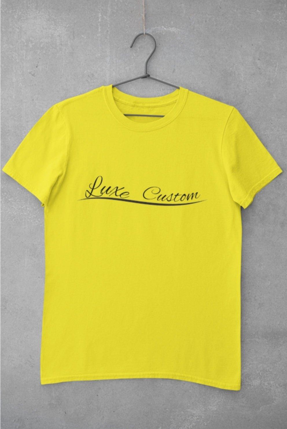 Cross Chest Luxe T-Shirt - Luxe Custom Designer