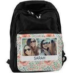 Custom Photo Black Backpack by Luxe Sensational