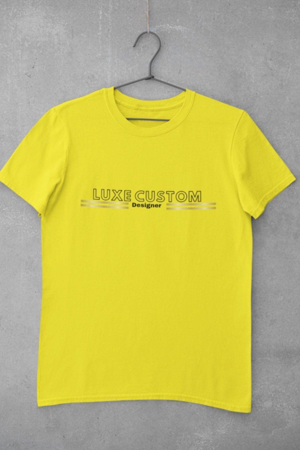 Deluxe T-Shirt - Luxe Custom Designer