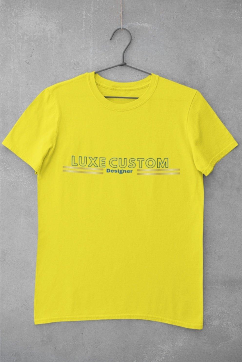 Deluxe T-Shirt - Luxe Custom Designer