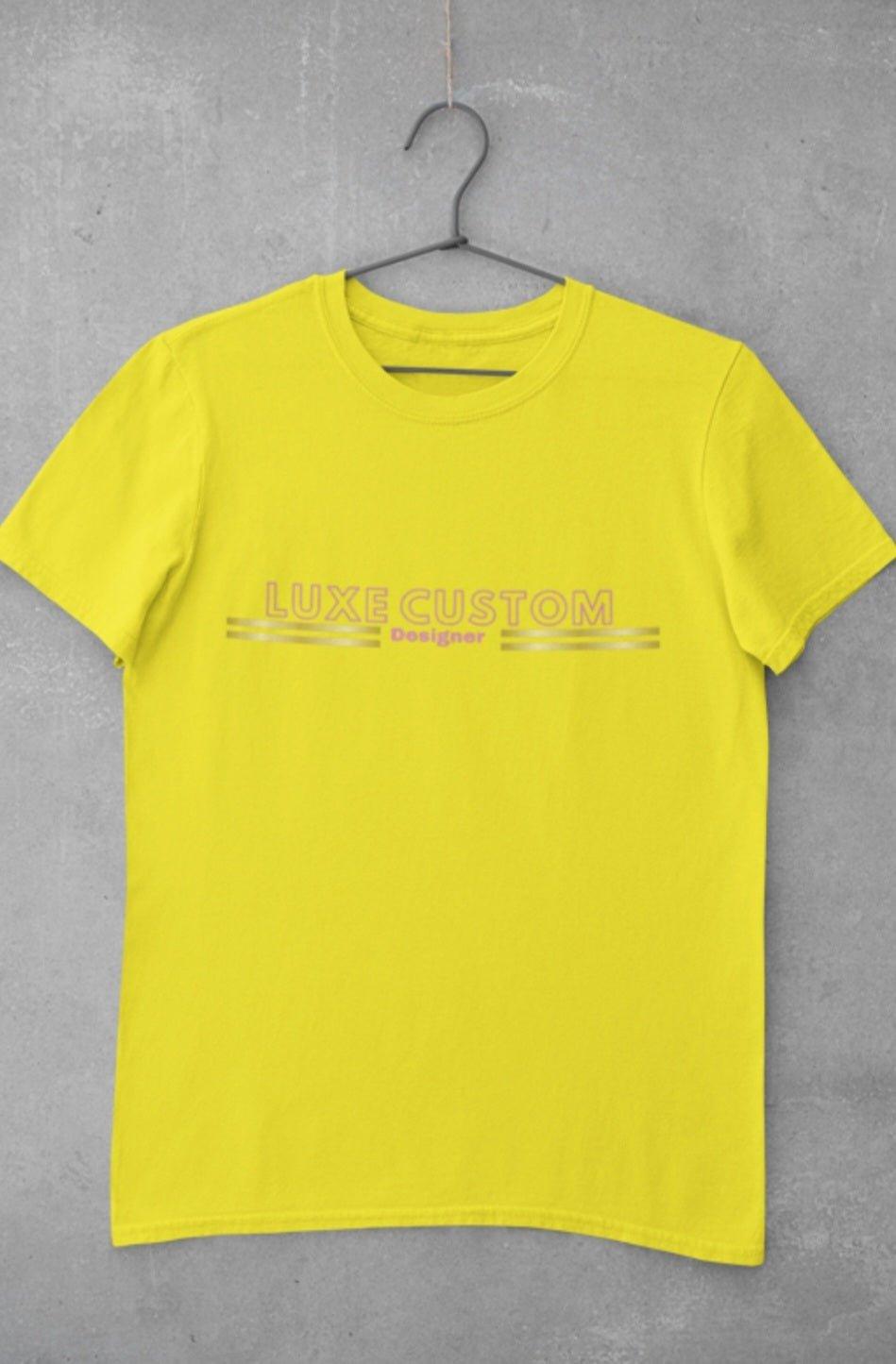 Deluxe T-Shirt - Luxe Custom Designer