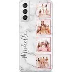 Galaxy S21 Rubber Case - White Durable Protection by Luxe Sensational