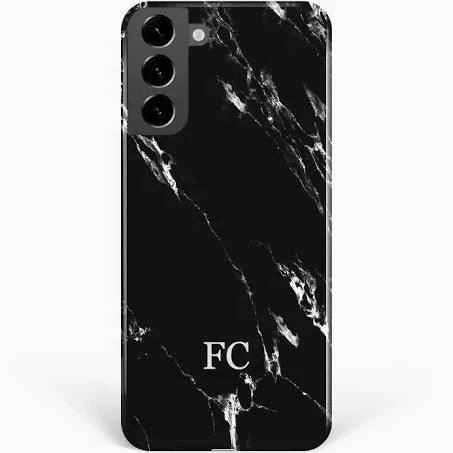 Galaxy S22 - Plastic Case - Black - Luxe Custom Designer