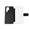 Galaxy S22 Ultra Leather Flip Personalised Phone Case - Luxe Custom Designer