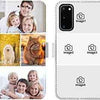 Galaxy S22 Ultra Leather Flip Personalised Phone Case - Luxe Custom Designer