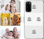 Galaxy S22 Ultra Leather Flip Personalised Phone Case by Luxe Sensational
