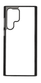 Galaxy S22 Ultra Plastic Case - Stylish White Protection for Your Device by Luxe Sensational