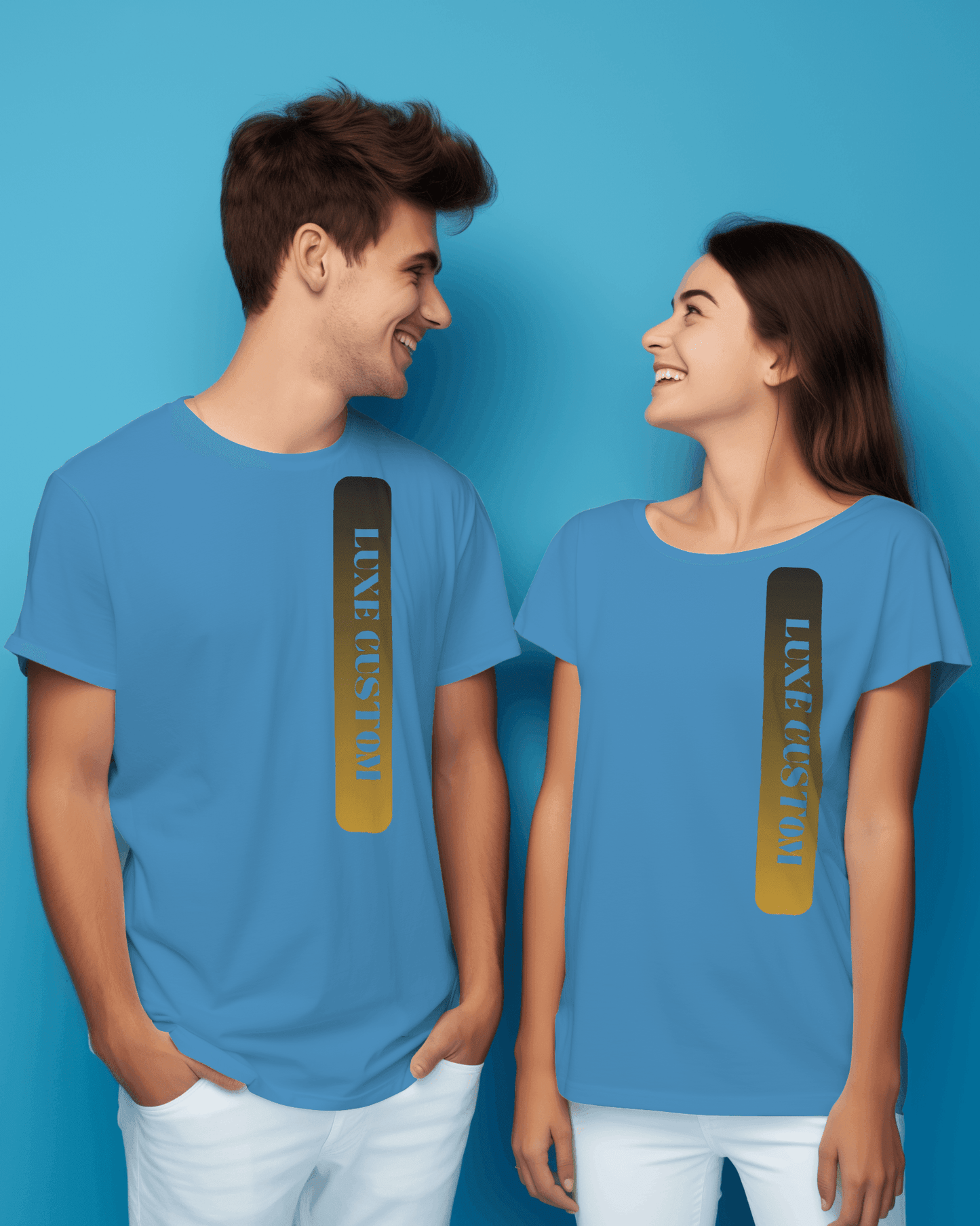 Gradient GLD T-Shirt for Trendy Fashion and Comfortable Style - Luxe Custom Designer