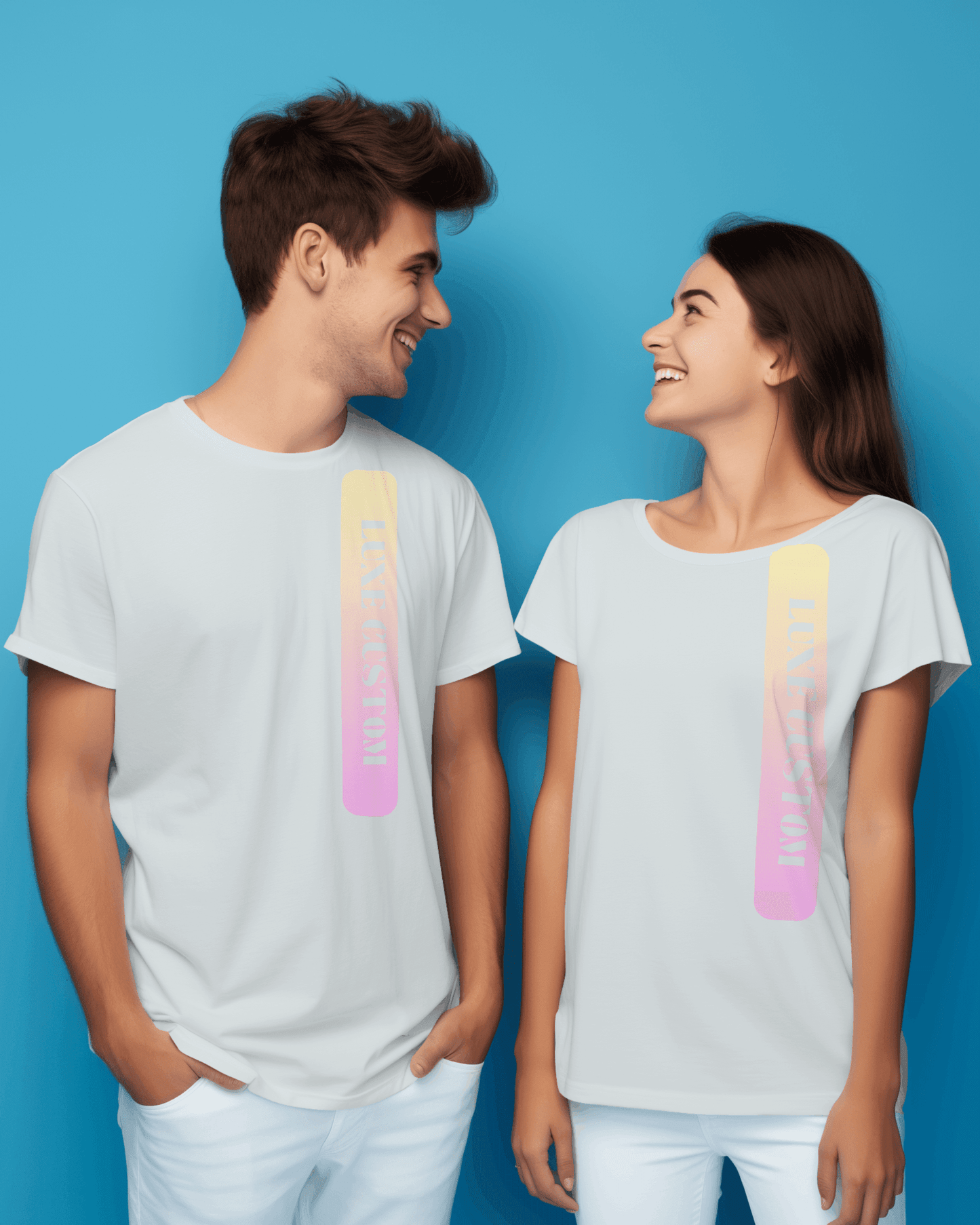 Gradient Pi t shirt - Stylish and Comfortable Graphic Tee - Luxe Custom Designer