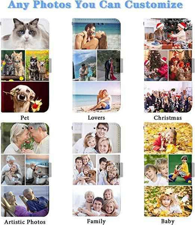 iPhone 13 6.1 - PU Leather Flip Case - Luxe Custom Designer