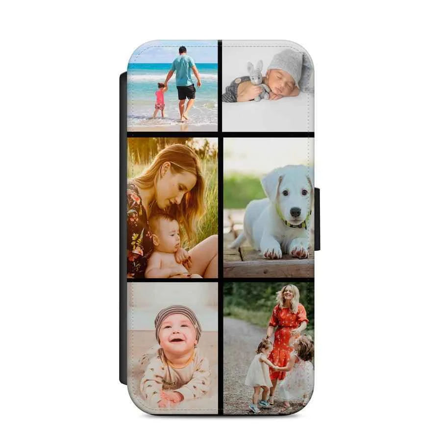 iPhone 14 Plus 6.7 - PU Leather Flip Case - Luxe Custom Designer