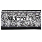 Large Black Leather Purse with Gift Box by Luxe Sensational