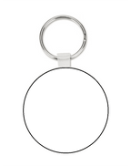MDF Circle double print by Luxe Sensational