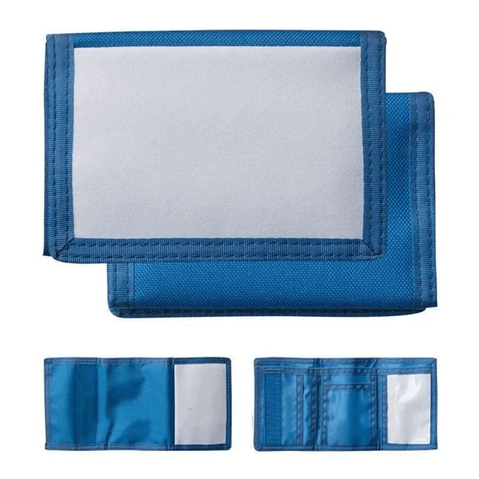 Mens Nylon Wallet - Blue by Luxe Sensational