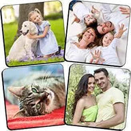 Personalised Ceramic Coaster - Square - Luxe Custom Designer