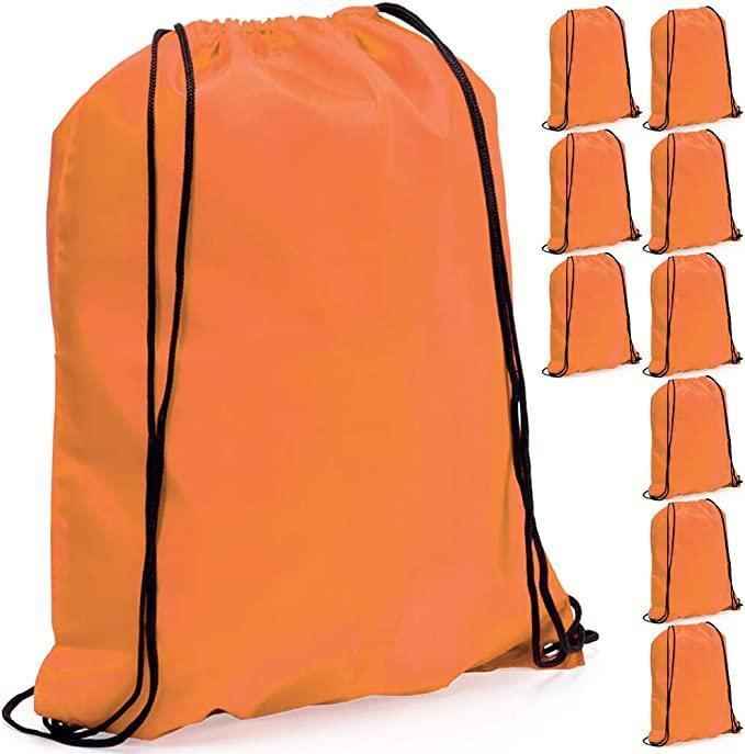 Personalised Drawstring Backpack, Gym Rucksack, School Sport Bag, PE Kit Bag - Luxe Custom Designer