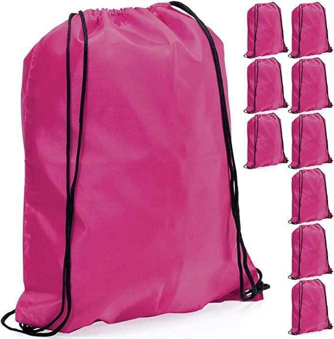 Personalised Drawstring Backpack, Gym Rucksack, School Sport Bag, PE Kit Bag - Luxe Custom Designer