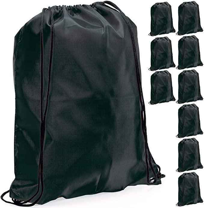 Personalised Drawstring Backpack, Gym Rucksack, School Sport Bag, PE Kit Bag - Luxe Custom Designer