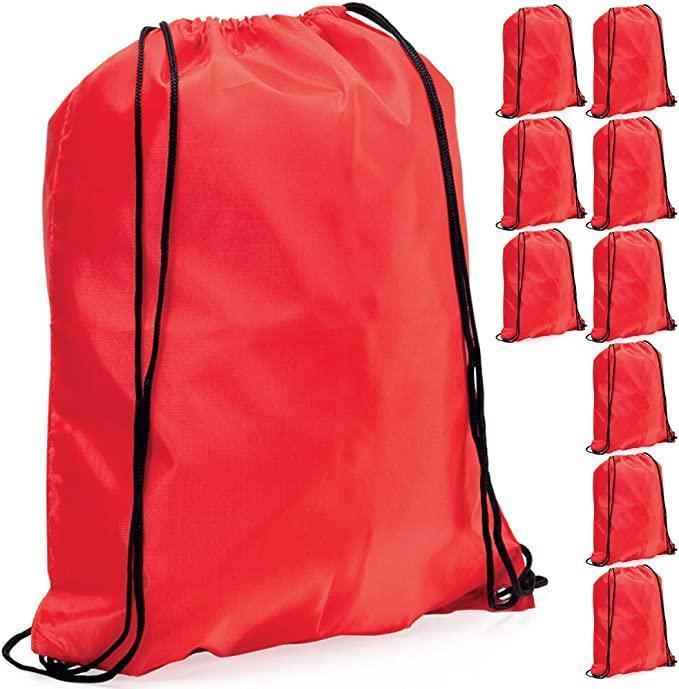 Personalised Drawstring Backpack, Gym Rucksack, School Sport Bag, PE Kit Bag - Luxe Custom Designer