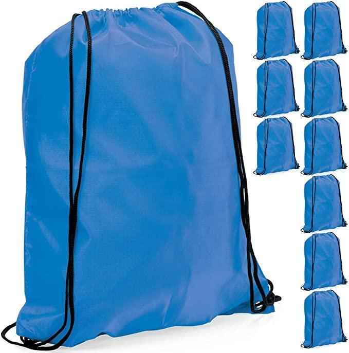 Personalised Drawstring Backpack, Gym Rucksack, School Sport Bag, PE Kit Bag - Luxe Custom Designer
