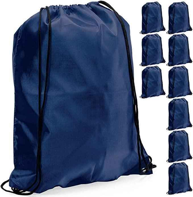 Personalised Drawstring Backpack, Gym Rucksack, School Sport Bag, PE Kit Bag - Luxe Custom Designer