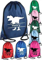 Personalised Drawstring Backpack, Gym Rucksack, School Sport Bag, PE Kit Bag by Luxe Sensational