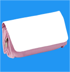 Personalised Pencil Case Bag - Pink by Luxe Sensational