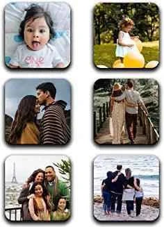 Personalised Square MDF Coaster With Cork - Luxe Custom Designer