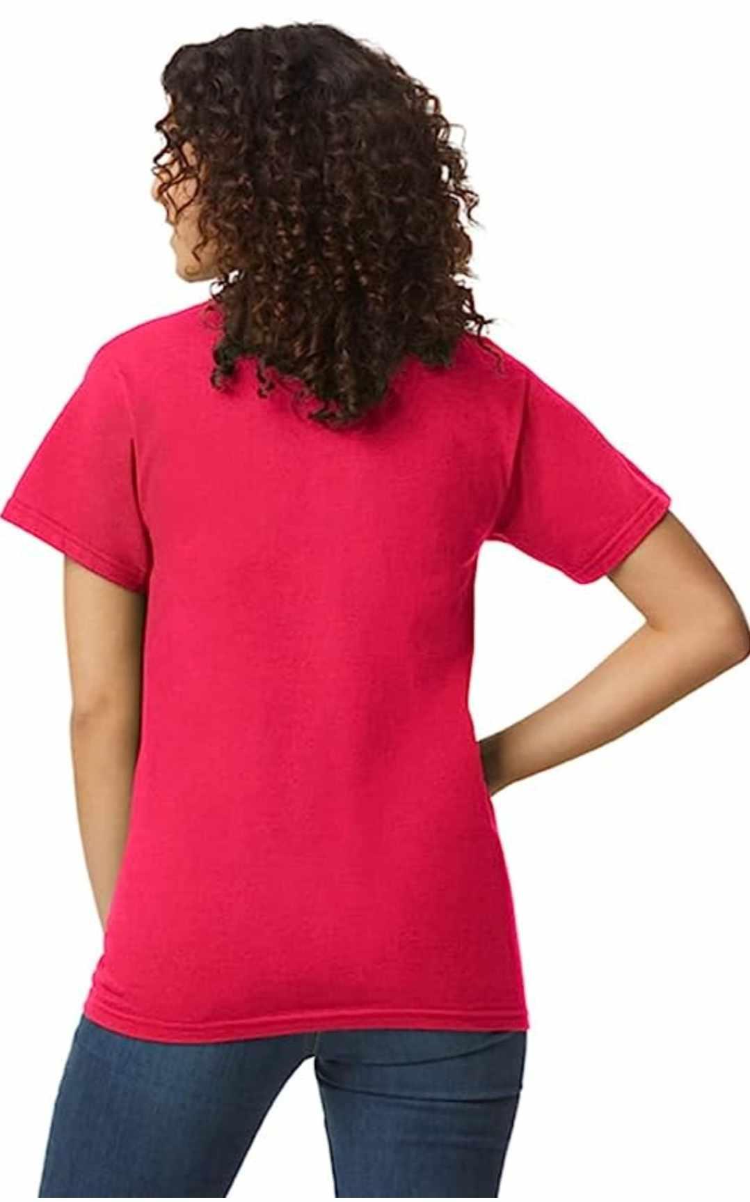 Red Unisex T-Shirt personalised - Luxe Custom Designer