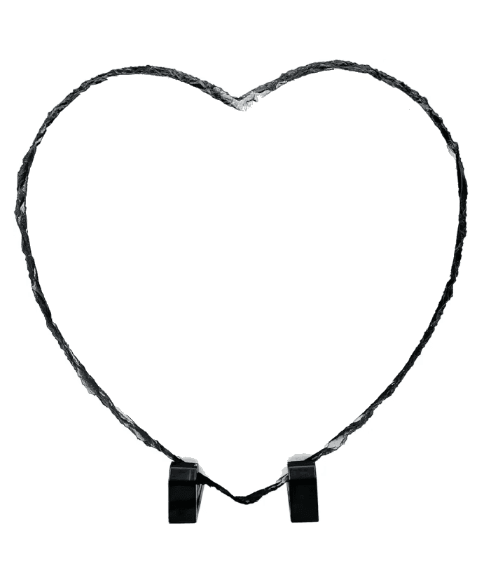 Rock Photo Slate - Heart Medium - Luxe Custom Designer
