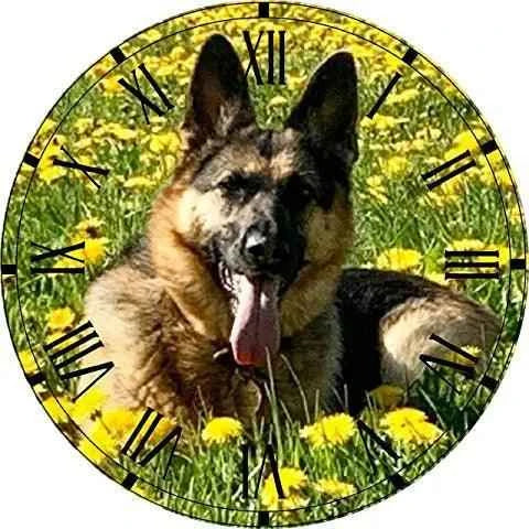 Round Hardboard Custom Photo Clocks - Luxe Custom Designer
